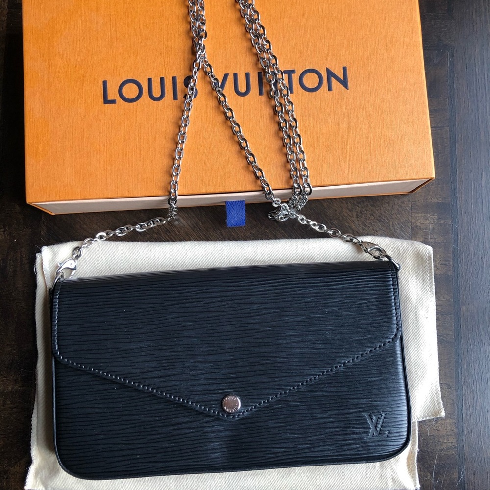 Authentic Louis Vuitton cross body bag